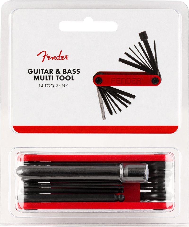 Fender Guitar & Bass Multi Tool 14-in-1