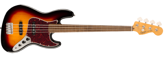 Squier Classic Vibe 60's Jazz Fretless Bass